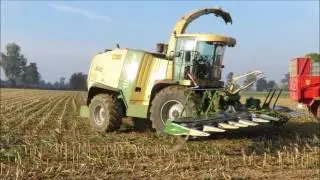 [DJI/GoPro/Canon] Ensilage de maïs 2016 [HD] Krone Big X 1100 14 rangs
