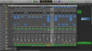 Logic pro 10.2 Song with Alchemy, E-piano, EXS24, SCP, DrumMachine and Rsynth