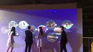 Immersive Interactive Wall Display | Dynamic Projection Tech | Custom Multimedia Timeline