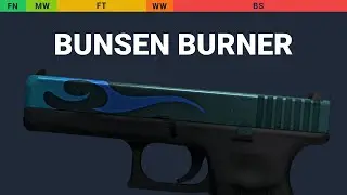 Glock-18 Bunsen Burner - Skin Float And Wear Preview