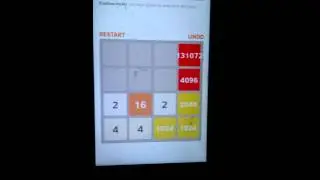 2048, 131072 tile, record! 2.000.000+ score.