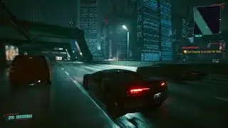 Cyberpunk 2077 - Rayfield Caliburn Max Speed Drive