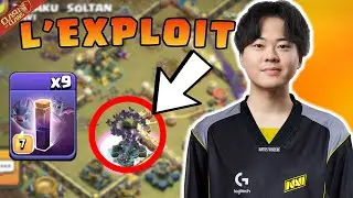 🦇 9 BAT SPELLS pour détruire la BASE de GAKU en HDV 17 sur Clash Of Clans