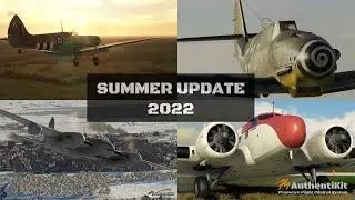 Элементы управления симуляцией полёта AuthentiKit &mdash; летнее обновление 2022 г.