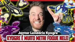 CHUVA DE KYOGRES SHINIES NO JANTAR LENDÁRIO | FIZ MAIS DE 20 REIDES - Pokémon GO