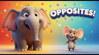 Opposites part 2 | Let's learn about opposites | fun | fun learning