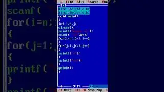 programming and coding for beginners I nested loop on c language #viral
