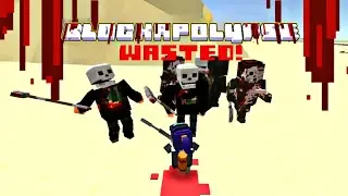 BLOCKAPOLYPSE Zomboe Shooter: WoW!! I was Followed by ALL BIG ZOMBIES! How Injured was Kathia?