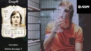 !!!DE OTRO MUNDO!!!! JOHAN CRUYFF ICONO 93 REVIEW!!!!!&iquest;VALE LA PENA?[FC 24 EA SPORTS]