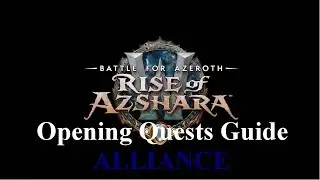 Patch 8.2 Opening Nazjatar Necklace & Mechagon ALLIANCE