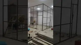 Making Room with iron pipe 🔥 #welding #construction #viral #door