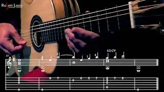 BLACK IS THE COLOR OF MY TRUE LOVE'S HAIR- Easy Arrangement - Includes Sheet Music/TAB