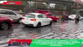 🚨 Caos por inundaciones en la Ciudad de M&eacute;xico 🚨