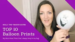 My TOP TEN Must-Have Balloon Prints for Line-work!
