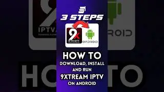 9Xtream IPTV DOWNLOAD, Install and RUN on Android #video #viralvideo #viral #short #shorts #foryou