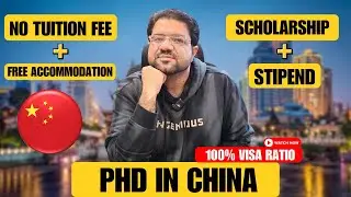 Study PhD in China 2026 | Monthly Stipend & Fully Funded Programs