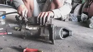 How an Engine Starter Motor Works | Starter Motor Clutch Repair