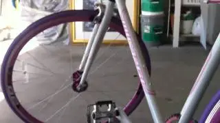 WHITE FIXIE BIKE FOR SALE!
