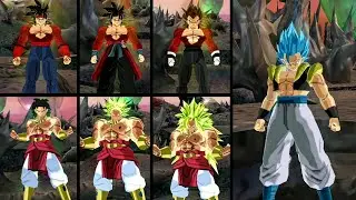 DBZ TTT PACK MODS DOWNLOAD XV2 PORT WITH BT3 texture
