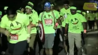 Mirchi Neon Run - the 1st ever Night Run in Indore!