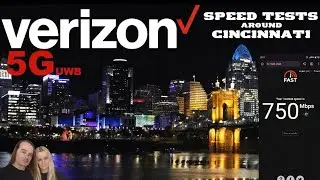 Verizon 5G UWB Review &bull; Speed Tests Around Cincinnati, Ohio - Part 1 | 4K