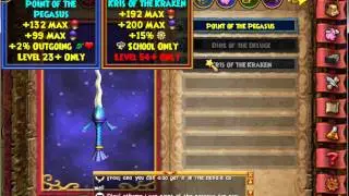 Wizard101 lvl 50 Storm Gear and Deck Setup