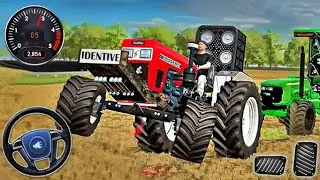 Real Tractor Farming Gameplay 🚜 | Farming Simulator Hindi