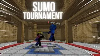 I hosted a sumo tournament on the Relic smp!