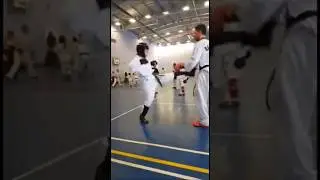BACK KICK COUNTER #martialarts #taekwondo #karate #combatsport #fightingsport #counterattack #mma