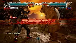 282_1 Devil Jin vs Kuma - Tekken 7 ( Anakin x24 )  sin Grafica