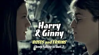 Harry & Ginny | 'Buses and Trains' (keep falling in love...)