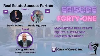 S2 Episode 41: Maximizing Real Estate Equity: A Strategic Investment Guide