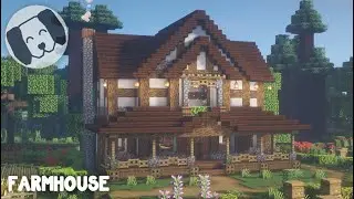 Minecraft : Farm House Tutorial!