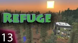 Refuge Modpack - Ep 13 - Fully automated power and crystal growth accelerators.