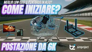 SimRacing: guida definitiva + setup da 6.000&euro; con TZ SimProject 🚀