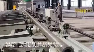 Thick wall steel pipe surface quenching furnace