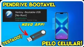 COMO CRIAR UM PENDRIVE DO WINDOWS 10 USANDO O CELULAR! (FUNCIONA EM PC ANTIGO!) (ATUALIZADO 2023!)
