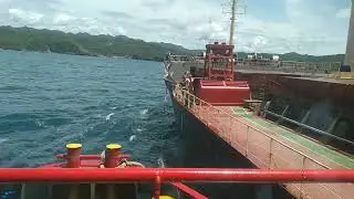 Bulk carrier ship berthing process//Pacitan PLTU//POPEYE