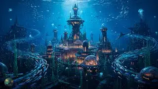 Scenery from the Deep Ocean - Deep Ocean Ambient Music & Underwater Soundscapes for Sleep & Relax 🌊
