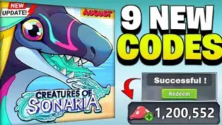 ⚠️AUGUST NEW UPDATE!💥[CODE]⚠️ CREATURES OF SONARIA CODES 2025 - ROBLOX CREATURES OF SONARIA CODES