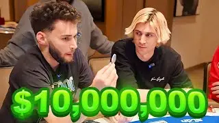 Adin Ross & XQC Play Blackjack & Win Million$