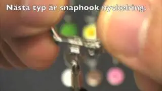 Nyckelringar, nyckelbadges, nyckelknappar