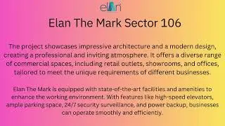 Elan the Mark 106 Gurgaon