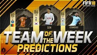Прогнозы FIFA 18 TOTW 13 FT SIF Otamendi SIF Son и IF Aboubakar