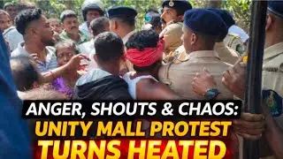 From Peaceful to Heated: Unity Mall Protest Turns Intense