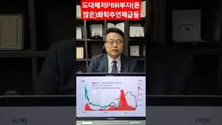 도대체 저PBR 부자(돈많은) 화학주식은 언제 급등하는가? 차홍선 케미칼에너지투자자문 대표