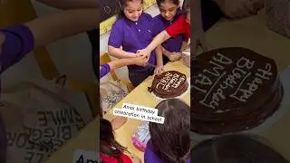Amal birthday celebration in school #shortsfeed #love #viral #shortsviral #wedding #shortvideos