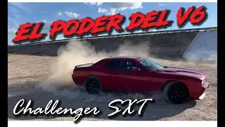 Dodge Challenger SXT ¿por qué un V6 y no un V8? | Reptal Rider ft @yosoyelodder