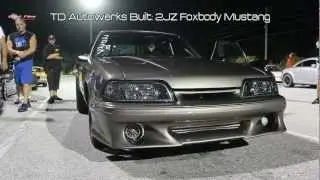 Boost Films SFL - TD Autowerks dial in at the track! K-Series Turbo EK Hatch & the 2JZ Mustang [HD]