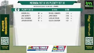 Mernda 1st XI v Plenty 1st XI
